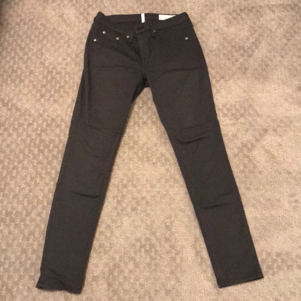 Perfect condition rag & bone gray skinny jeans